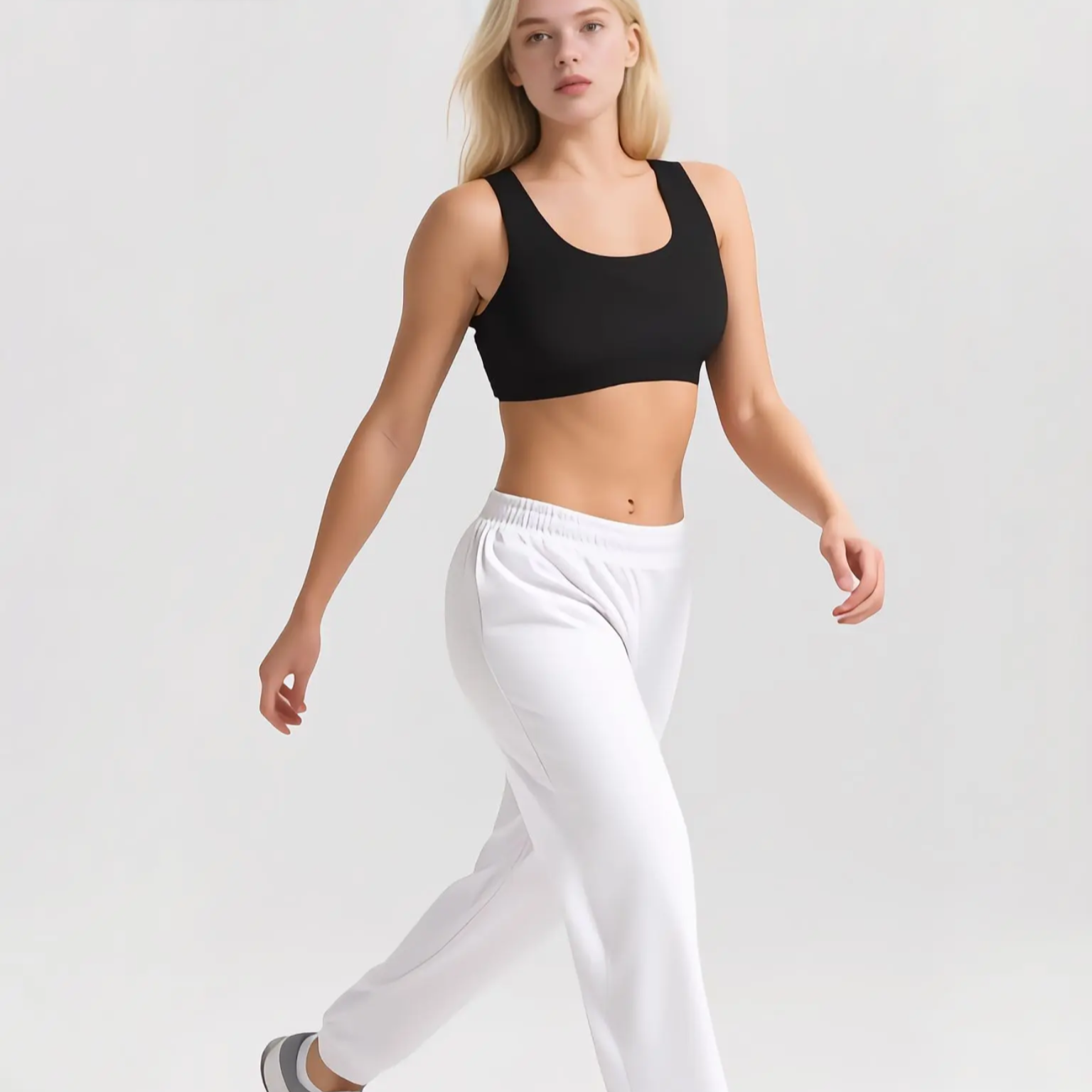 Liorah High-Performance Sports Bra in action - workout lifestyle image