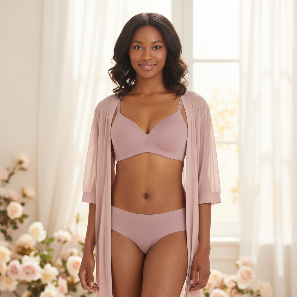 Everyday Bliss Bra lifestyle image showing natural fit